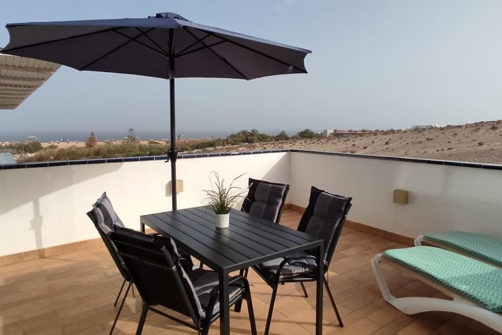 Casa Azul 2Bedroom Apartment & Ocean View Terrace Wifi Premium Costa Calma Exterior foto
